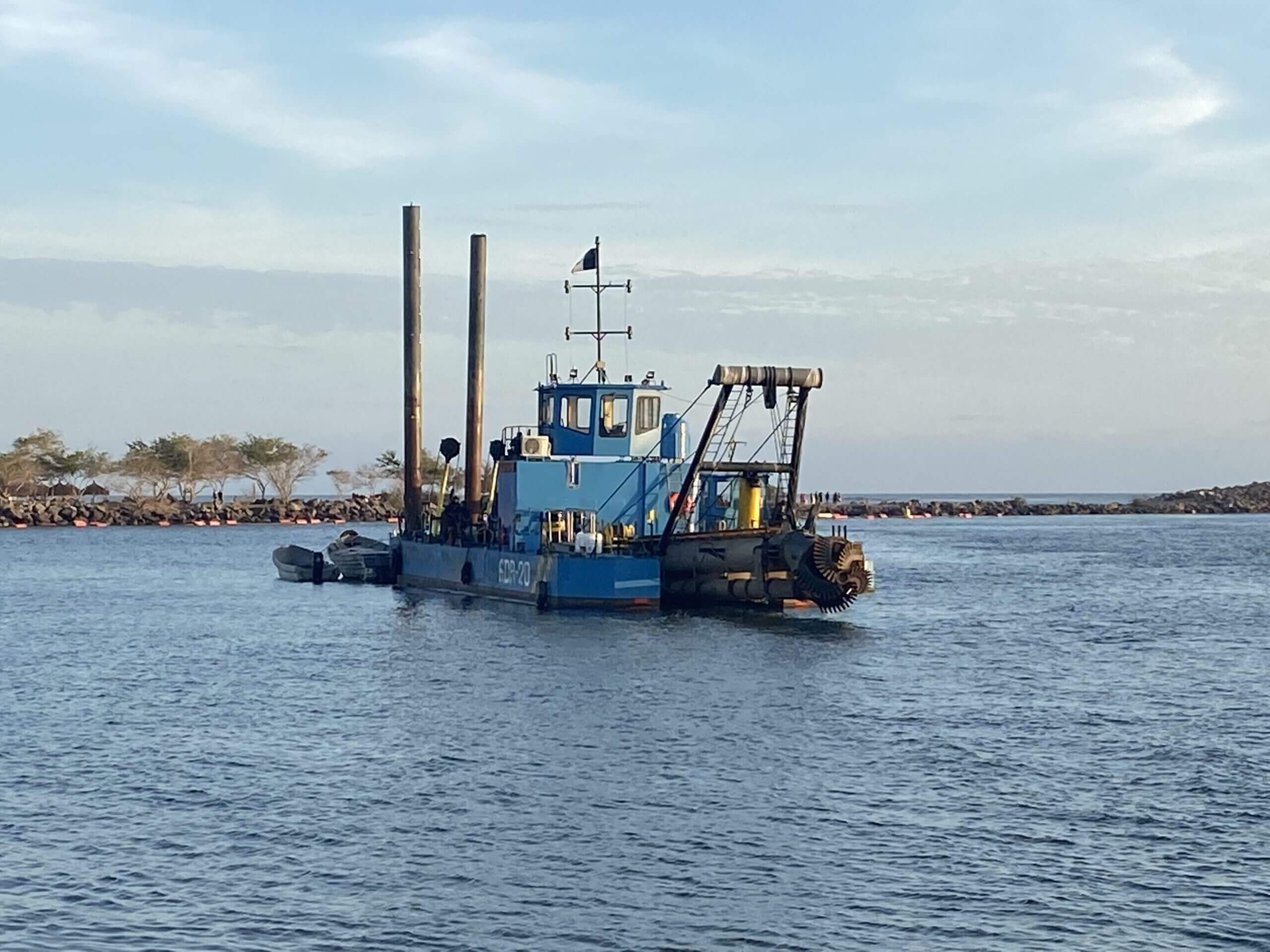 dredging in water